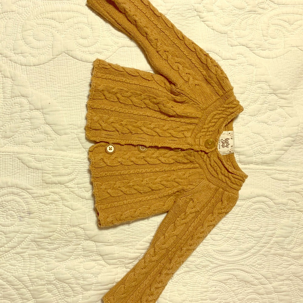 Baby GAP 2T cable knit sweater.